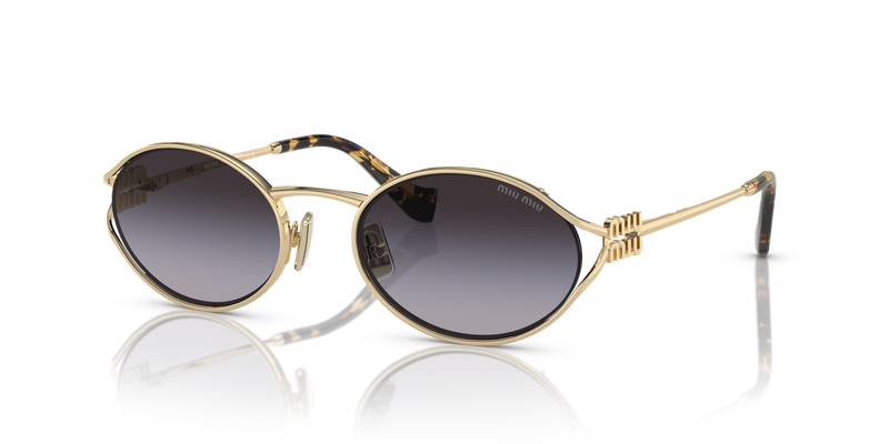 Miu Miu MU 52YS in Pale Gold - Alternate View