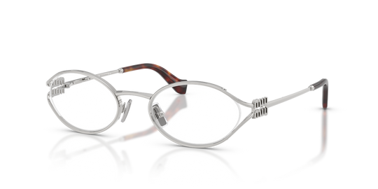 Miu Miu MU 53ZV - Silver / Demo Lens (1BC1O1)