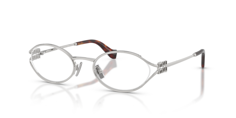Miu Miu MU 53ZV in Silver - Front View