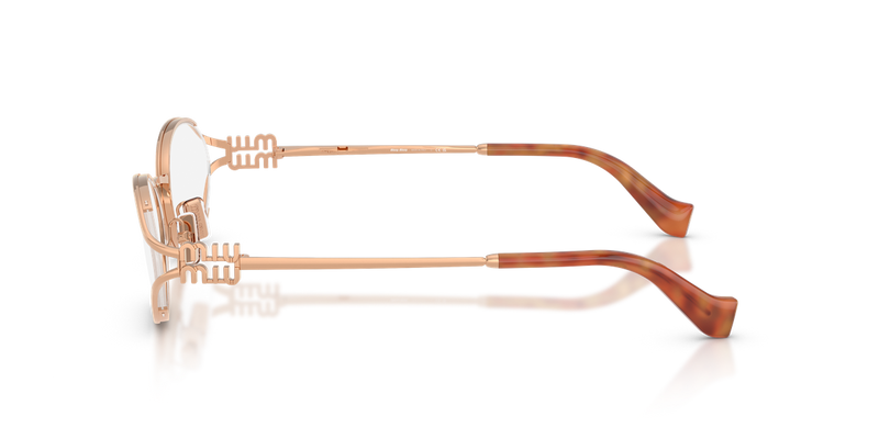 Miu Miu MU 53ZV in Pink Gold - Alternate View