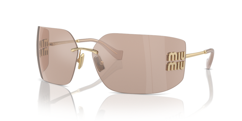 Miu Miu MU 54YS in Pale Gold - Alternate View