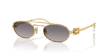Gold / Grey Gradient Mirror (5AK30C)