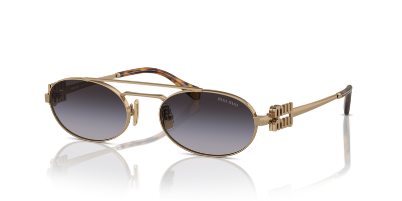 Miu Miu MU 54ZS in Antique Gold - Alternate View