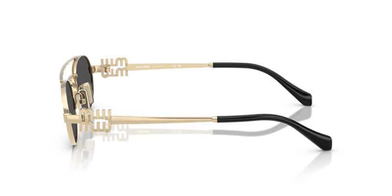 Miu Miu MU 54ZS in Pale Gold - Alternate View