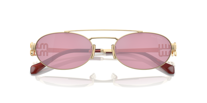 Miu Miu MU 54ZS in Pale Gold - Alternate View