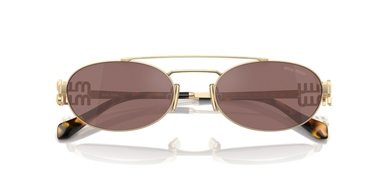 Miu Miu MU 54ZS in Pale Gold - Alternate View