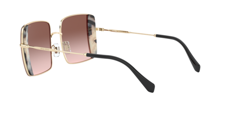 Miu Miu MU 56VS in Pink Gold/Pink Havana - Side View