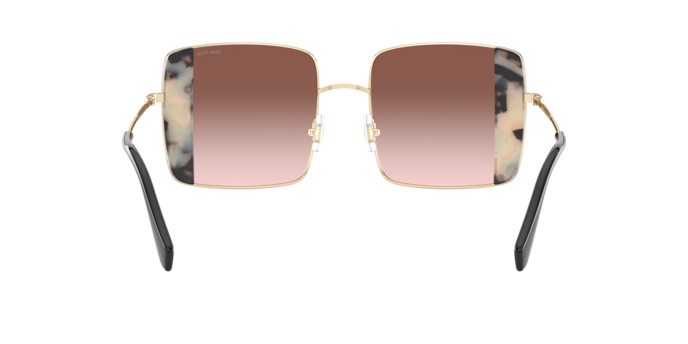 Miu Miu MU 56VS in Pink Gold/Pink Havana - Back View