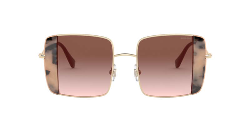 Miu Miu MU 56VS in Pink Gold/Pink Havana - Alternate View