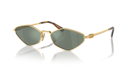 Gold / Green Mirror Internal Silver (5AK04M)