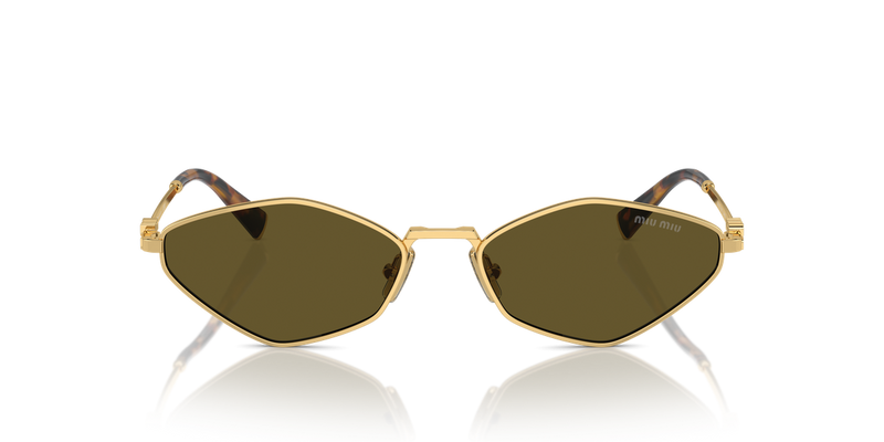 Miu Miu MU 56ZS in Gold - Alternate View