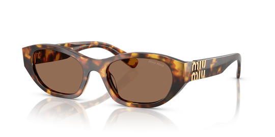 Miu Miu MU A03SF - Honey Havana / Dark Brown (14L60M)