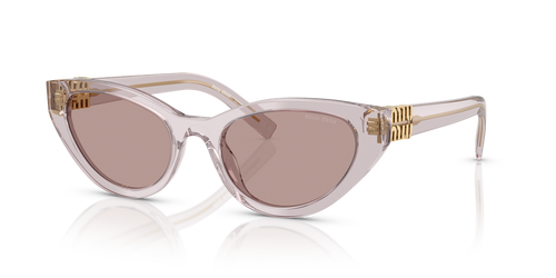Mauve Transparent / Light Purple Brown (12W20I)