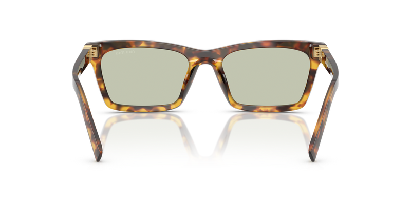 Miu Miu MU A05S in Honey Havana - Temple Detail