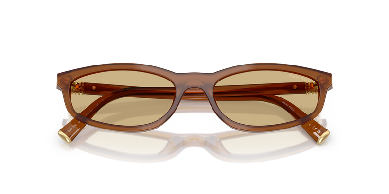 Miu Miu MU A06S in Opaline Amber - Alternate View