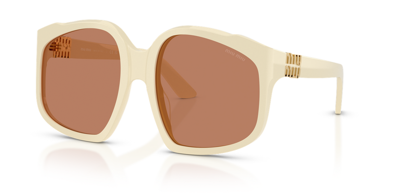 Miu Miu MU A07S in White Milk - Alternate View