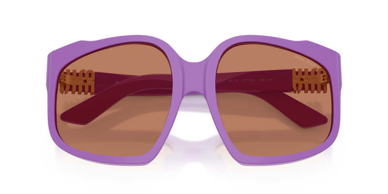 Miu Miu MU A07S in Violet - Alternate View
