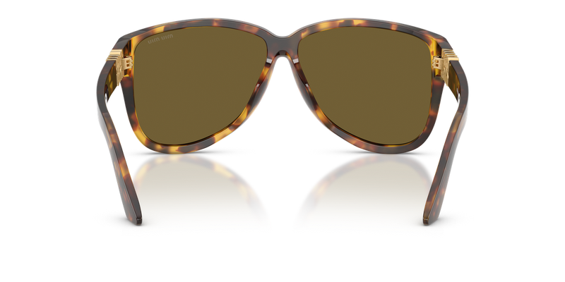 Miu Miu MU A08S in Honey Havana - Temple Detail