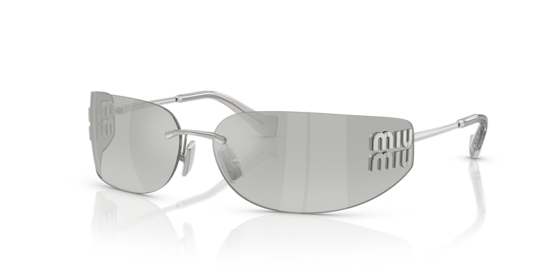 Miu Miu MU A51S in Silver - Front View