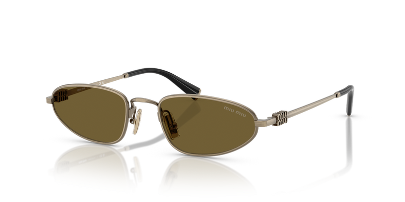 Miu Miu MU A52S in Old Gold - Front View