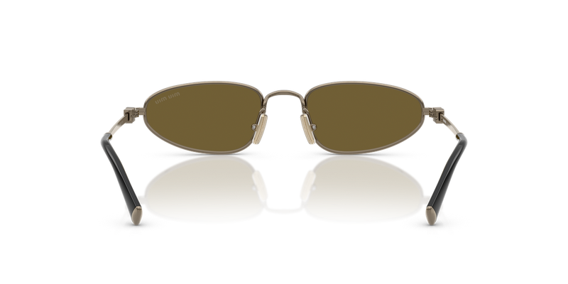 Miu Miu MU A52S in Old Gold - Temple Detail