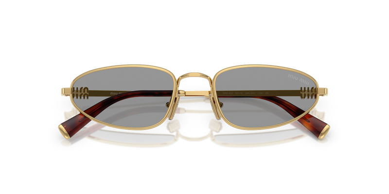 Miu Miu MU A52S in Gold - Alternate View