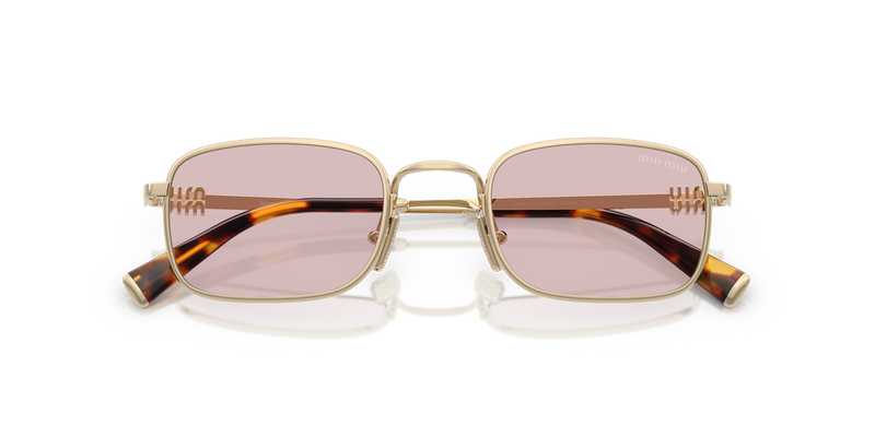Miu Miu MU A53S in Pale Gold - Alternate View