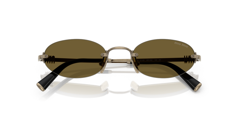 Miu Miu MU A54S in Old Gold - Alternate View