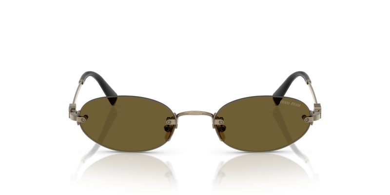 Miu Miu MU A54S in Old Gold - Alternate View