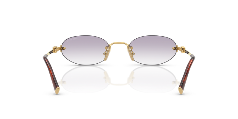 Miu Miu MU A54S in Gold - Alternate View