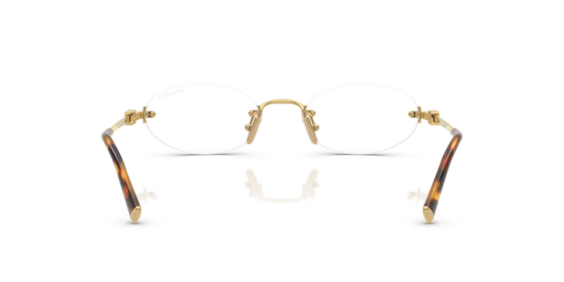 Miu Miu MU A54S in Gold - Alternate View