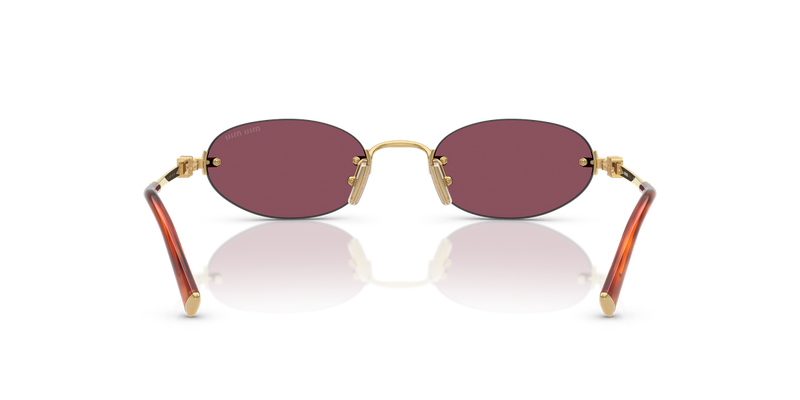Miu Miu MU A54S in Gold - Alternate View