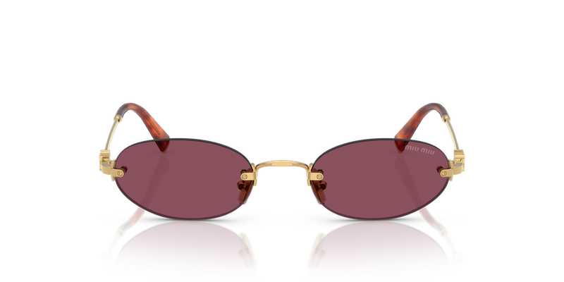 Miu Miu MU A54S in Gold - Alternate View