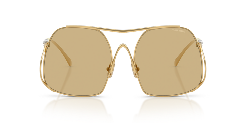 Miu Miu MU A55S in Gold - Alternate View