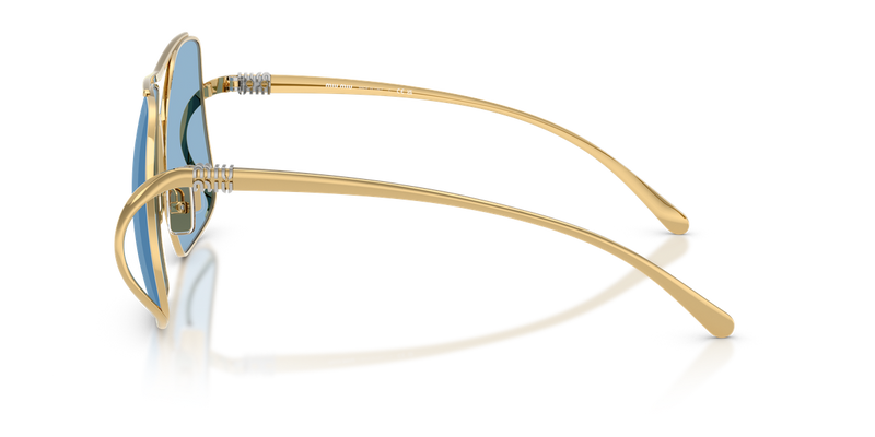 Miu Miu MU A55S in Gold - Alternate View