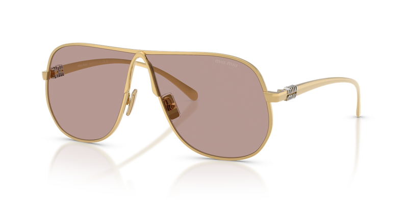 Miu Miu MU A56S in Gold - Alternate View