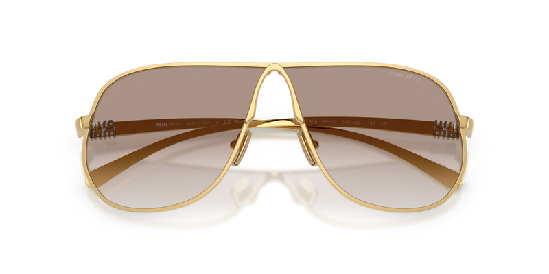 Miu Miu MU A56S in Gold - Alternate View