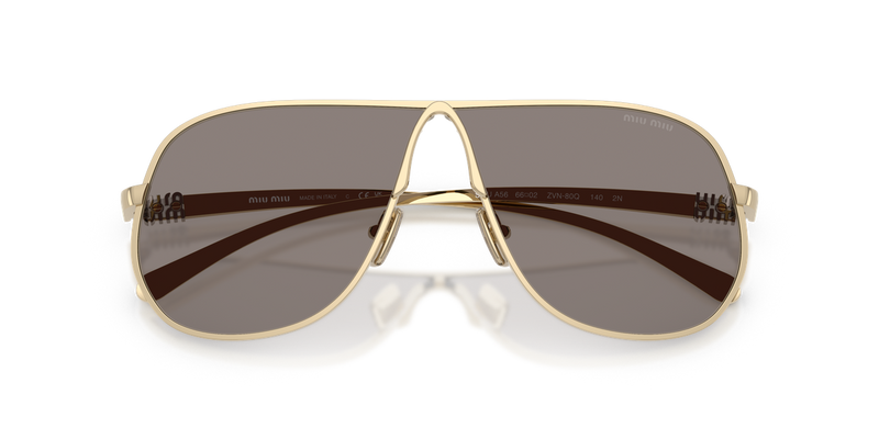 Miu Miu MU A56S in Pale Gold - Alternate View