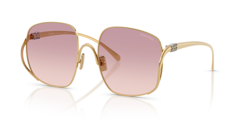 Miu Miu MU A57S in Gold - Alternate View