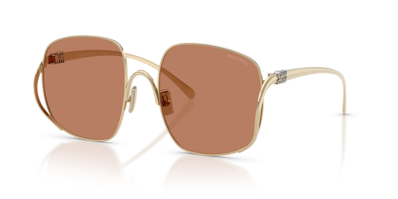 Miu Miu MU A57S in Pale Gold - Alternate View