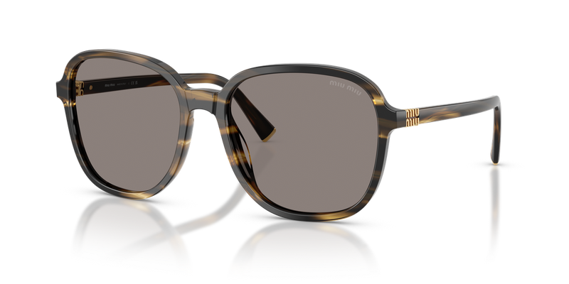 Miu Miu MU B01S in Striped Loden - Front View