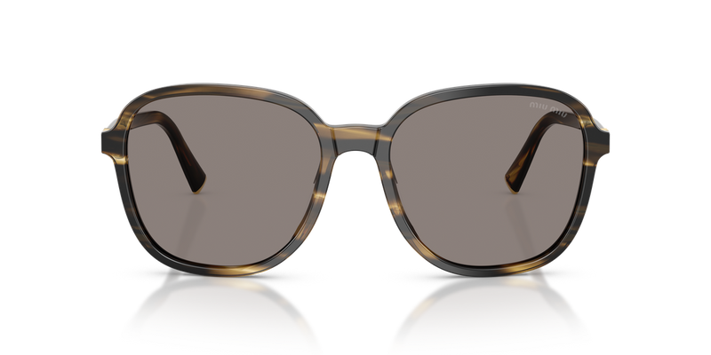 Miu Miu MU B01S in Striped Loden - Alternate View