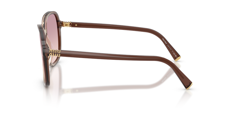 Miu Miu MU B01S in Brown Gradient - Alternate View