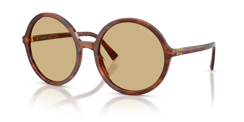 Miu Miu MU B02SF in Striped Tobacco - Alternate View