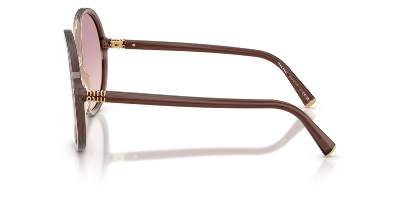 Miu Miu MU B02S in Brown Gradient - Alternate View