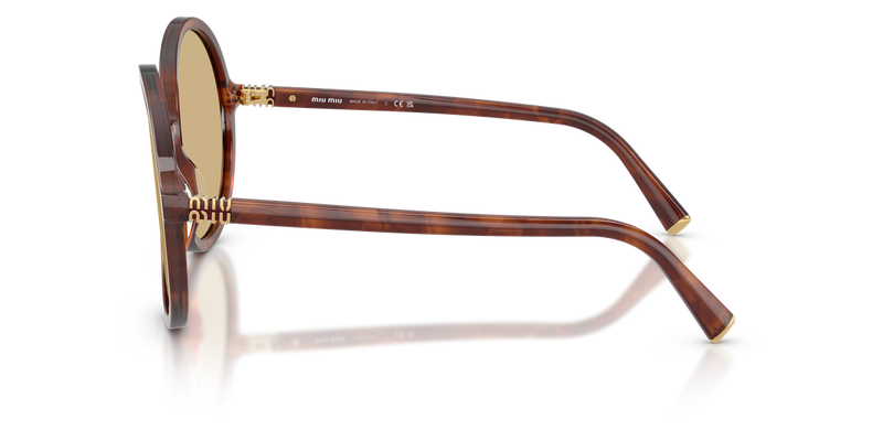 Miu Miu MU B02S in Striped Tobacco - Alternate View