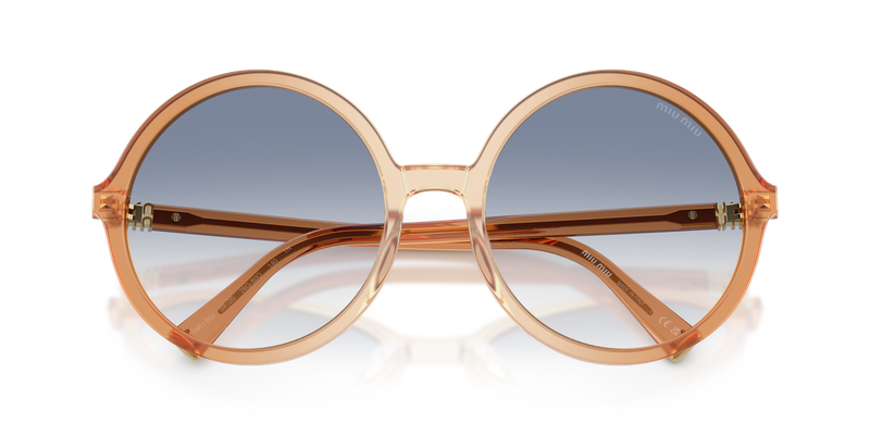 Miu Miu MU B02S in Brown Gradient Brandy - Alternate View