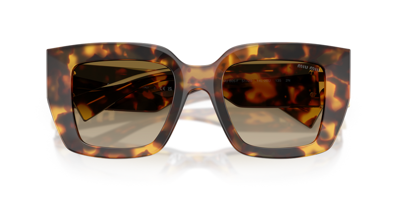 Miu Miu MU B05SF in Honey Havana - Side View
