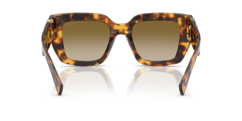 Miu Miu MU B05S in Honey Havana - Temple Detail