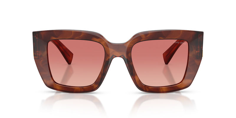 Miu Miu MU B05S in Striped Tobacco - Alternate View